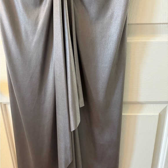 RN Convertable Dress, Large, Silvery Gray, NWT - Picture 6 of 7